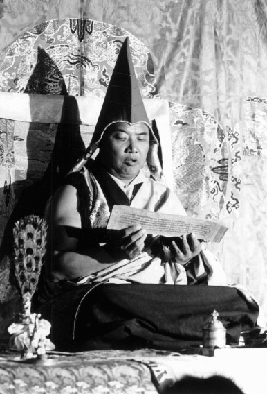 H.H. 16th Karmapa (Photo: Cynthia MacAdams)
