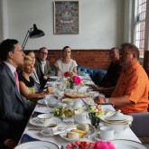Breakfast with Shamar Rinpoche 3 June 2014