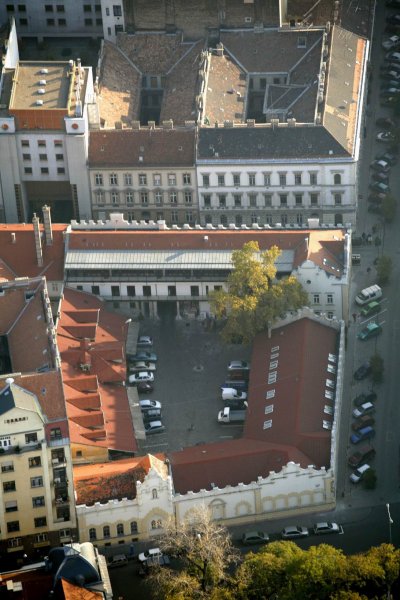 Arial view of the Budapest Diamond Way Buddhist Centre