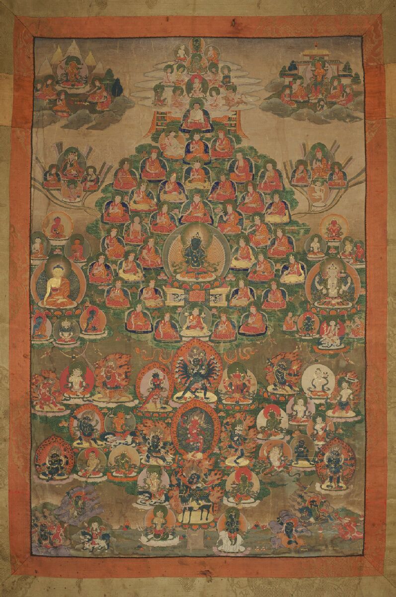 Early Karma Kagyu Refuge Tree