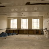 Inside the derelict Beaufoy Institute