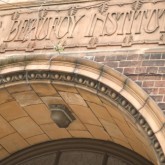 Beaufoy Institute inscription above front door