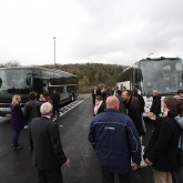 The Channel Tour coach and UK Coach stop for lunch between Manchester and Exeter