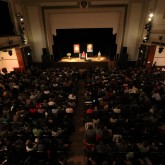 Lama Ole teaches in London to a packed hall at the Camden Centre