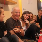 Lama Ole Nydahl in the meditation room of the St Albans sangha