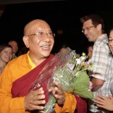 Sherab Gyaltsen Rinpoche welcomed at the Beaufoy Institute, 26 July 2013