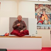 Jigme Rinpoche and Lama Ole Nydahl in London 4 April 2014