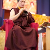 H.H. Karmapa concludes the initiation, 15 July 2012