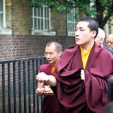 H.H. Karmapa blesses the Beaufoy Insitute