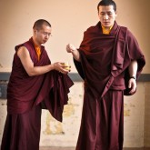 H.H. Karmapa blessing the Beaufoy Institute