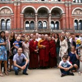 The Victoria and Albert Museum, Knightsbridge - a popular destination for visiting Kagyu lamas