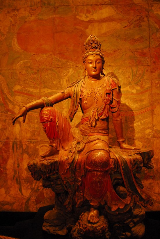 Seated Bodhisattva, Nelson-Atkins Museum, Kansas