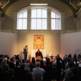 Shamar Rinpoche in the main hall of the Beaufoy 3 June 2014