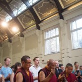 Sherab Gyaltsen Rinpoche performing consecration of the London Diamond Way Buddhist Centre, 27 July 2013