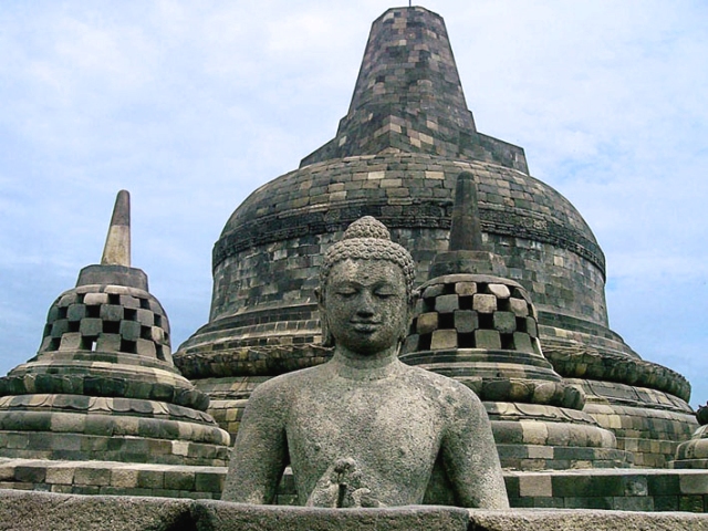 Stupa at Borobudur