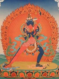 Buddha of Highest Bliss (Skt. Chakrasamvara, Tib. Khorlo Demchok)