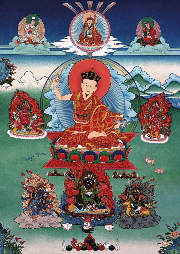 The mandala of the Second Karmapa, Karma Pakshi