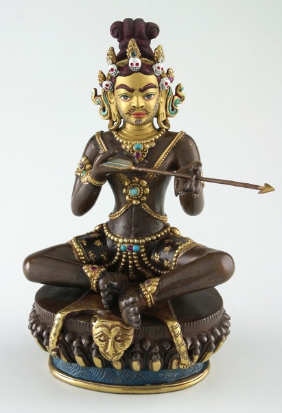 Statue of the mahasiddha Saraha